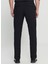 Lastikli Bel Normal Paça Slim Fit Siyah Erkek Pantolon ACE001252195_SYH 5