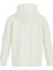 Z4BQ03KAIJ1G018 Dalım Over Hooded Beyaz Kapüşon Yaka Standart Fit Desenli Erkek Sweatshirt 2
