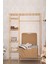 Bej Kapaklı Katlanabilir Çamaşır Düzenleyici Saklama Kutusu Kutu Hurç 50 x 40 x 30 50 x 40 x 19 30 x 23 x 11 2