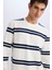 Regular Fit Bisiklet Yaka Dokulu Sweatshirt D7595AX25SP 4