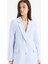 Afra x DeFacto Oversize Geniş Kalıp Tensel Blazer Ceket Z8276AZ25SP 3