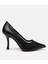 01AYH308780A100 KADIN Deri Siyah Transparan Detaylı Stiletto 1