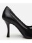 01AYH308780A100 KADIN Deri Siyah Transparan Detaylı Stiletto 4