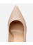 01AYH303720A330 KADIN Deri Bej Ince Topuklu Stiletto 5