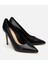 01AYH303720A100 KADIN Deri Siyah Ince Topuklu Stiletto 2