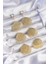 Pirinç Gold Renk Zirkon Taşlı Çizgi Plaka Sallantılı Küpe - TJ-BKP9258 1