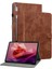 Lenovo Tab P12 Deri Pu Deri Kart Tutucu Tablet Kapağı (Yurt Dışından) 1