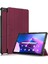 Lenovo Tab M10 Plus (3rd Gen) / Xiaoxin Pad 2022 10.6 Inç 125FTB-128F Pc+Pu Deri Üç Katlı Stand Kapağı (Yurt Dışından) 1
