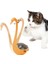 Kedi Oyuncakları Kuğu Bardak Kızılötesi Yiyecek Sızdırıcı Kedi Tırmalayıcı Çubuk Diş Gıcırdatma Diş Temizliği Kendi Kendine Eğlence Evcil Hayvan Malzemeleri (Yurt Dışından) 2