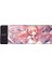 RGB kablosuz şarj ışık yayan mouse pad sevimli karikatür anime oyun atmosferi dizüstü ofis klavye mat (Yurt Dışından) 1