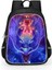 Nezha 2 Sihirli Çocuk Inen Öğrenciler Karikatür Erkek ve Kadın Omuzlar Su Geçirmez Sırt Çantaları (Yurt Dışından) 1