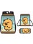 Kapi Bara Karikatür Öğrenci Okul Çantası Omuz Çantası Crossbody Çanta Kalem Çantası (Yurt Dışından) 1