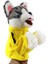 Husky Boks Köpeği Peluş Oyuncak Interaktif El Kuklası Oyuncak Eln Sesli (Yurt Dışından) 1
