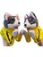 Husky Boks Köpeği Peluş Oyuncak Interaktif El Kuklası Oyuncak Eln Sesli (Yurt Dışından) 1