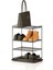 4 Katlı Metal Raf Organizer Ayakkabılık Havluluk Siyah EG208 1