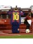 Ronaldinho Barcelonafc Bordo Mavi Renk Retro Çocuk Forma Şort Seti / Ronaldinho 1