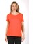 Kadın Oversize T-Shirt - Kısa Kol Yuvarlak Yaka Minimalist Günlük 1