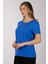 Kadın Oversize T-Shirt - Kısa Kol Yuvarlak Yaka Minimalist Günlük 4
