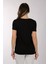 Daıdo Minimalist V Yaka Kısa Kol Kadın T-Shirt - Günlük Kullanım 5