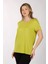 Kadın Oversize T-Shirt - Kısa Kol Yuvarlak Yaka Minimalist Günlük 3