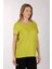 Kadın Oversize T-Shirt - Kısa Kol Yuvarlak Yaka Minimalist Günlük 4