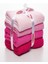 4´lü 50X90 Havlu Seti Pembe 3
