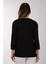 Oversize V Yaka 3/4 Kol Kadın Tişört - Minimalist Tasarım 5