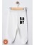 Unisex Bebek Baby Baskılı Penye Organik Pamuklu 0-6 Ay Patikli Bebek Pantolon Tek Alt 2li Set 3