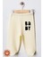 Unisex Bebek Baby Baskılı Penye Organik Pamuklu 0-6 Ay Patikli Bebek Pantolon Tek Alt 2li Set 2