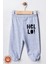 Unisex Bebek Hello Baskılı Penye Organik Pamuklu 0-6 Ay Patikli Bebek Pantolon Tek Alt 2li Set 2