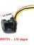 5.8g Cmos 800TVL Mini Fpv Kamera Gücü 5V Pal 170 Derece Viedo Kamera Rc Fpv Yarış Drone Için Ayarlanabilir (Yurt Dışından) 2