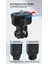 Yükseltilmiş 2. Gopro Üç Karttan 1/4 Adaptörüne Alai Konumlandırma Sökme Sabit Montaj Tabanı, Siyah Kırmızı A (Yurt Dışından) 1