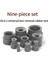 9 Adet Lens Onarım Aleti Seti Kamera Dslr Halka Çıkarma Lastiği 8-83MM Fotoğraf Stüdyosu Aksesuarları (Yurt Dışından) 3