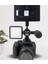 Üçlü Sıcak Ayakkabı Montaj Adaptörü Çift Vidalı Braketi Standı Tutucu Dslr Kamera Için LED Video Mikrofon Flaş Işığı, B (Yurt Dışından) 5