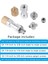 22'li Paket Kamera 1/4 Ila 1/4 Vida 1/4 Ila 3/8 Tripod Dönüştürücü Pirinç Vida Adaptörü Spigot Vida Montaj Seti Kamera Tripod Monopod Flaş Işığı (Yurt Dışından) 3