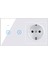 2'li Dokunmatik Ses Kontrollü Wi-Fi Akıllı Duvar Priz, Alexa, Google (Yurt Dışından) 1