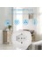 Wifi Akıllı Priz 16A Alexa Google Home Uyumlu Uygulama Zamanlayıcı 2.4ghz Hub Gerektirmez (Yurt Dışından) 5