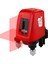 FC435 Mini Taşınabilir 360° Lazer Hizalayıcı - 2 Çizgi 1 Nokta Kırmızı Işık Yatay Dikey (Yurt Dışından) 1
