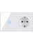 Wi-Fi Akıllı Priz, Dokunmatik Anahtar ve Ses Kontrollü Avrupa Fişi (Yurt Dışından) 1