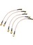 5 Adet Sma Erkek - Sma Erkek Fiş Jakı Rf Konnektör Pigtail Uzatma Kablosu RG316 Koaksiyel Jumper Kablo 15 cm (Yurt Dışından) 2