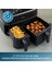 Çift Hazneli Airfryer 3000 Serisi, 9l Geniş Kapasite, 2 Hazneli Airfryer, Rapid Air Teknolojisi, %90 Daha Az Yağ,%70 Enerji Tasarrufu, Homeıd Uygulaması, Onerous Lambader Hediye 4