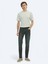 Koyu Yeşil Slim Fit Denim Pamuk Karışımlı Pantolon 1