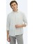 Siyah Çizgili Regular Fit Casual Pamuk Karışımlı Gömlek 1