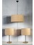 Hasır Rattan Abajur Avize 3 Lü Set 1