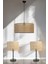 Örgülü Rattan Abajur Avize 3 Lü Set 1