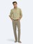 Vizon Dokuma Regular Fit Casual Pamuk Karışımlı Pantolon 1