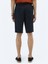 Lacivert Dokuma Carrot Fit Casual Bermuda 5