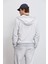 Fermuarlı Kapüşonlu Teknik Sweatshirt 3