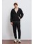 Fermuarlı Kapüşonlu Teknik Sweatshirt 1