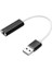 USB den Mikrofonlu Kulaklık Çevirici (USB To 3.5 mm Jack) PlayStation Uyumlu Bilgisayar Ses Kartı Kablosu 3.5 mm Jack (Dişi) Girişli Ses Adaptörü 7.1 Dönüştürücü PS3 PS4 PS5 Uyumlu 2